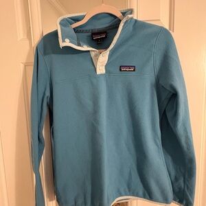 Patagonia Blue Fleece Pullover